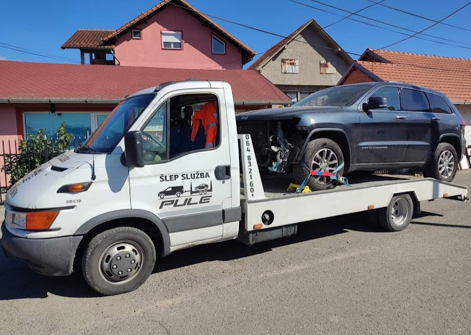 Šlep služba Pule u akciji - transport 10