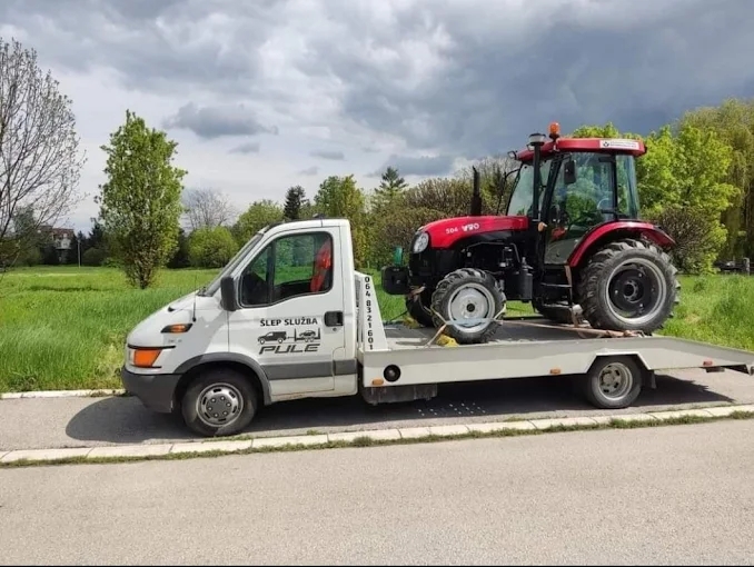 Šlep služba Pule u akciji - transport 3